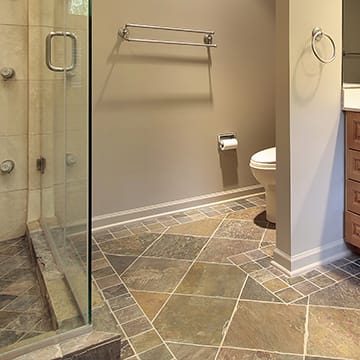 Bathroom Flooring.